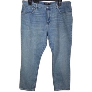 Lauren Ralph Lauren Relaxed Fit Taper Blue Jeans Size 18